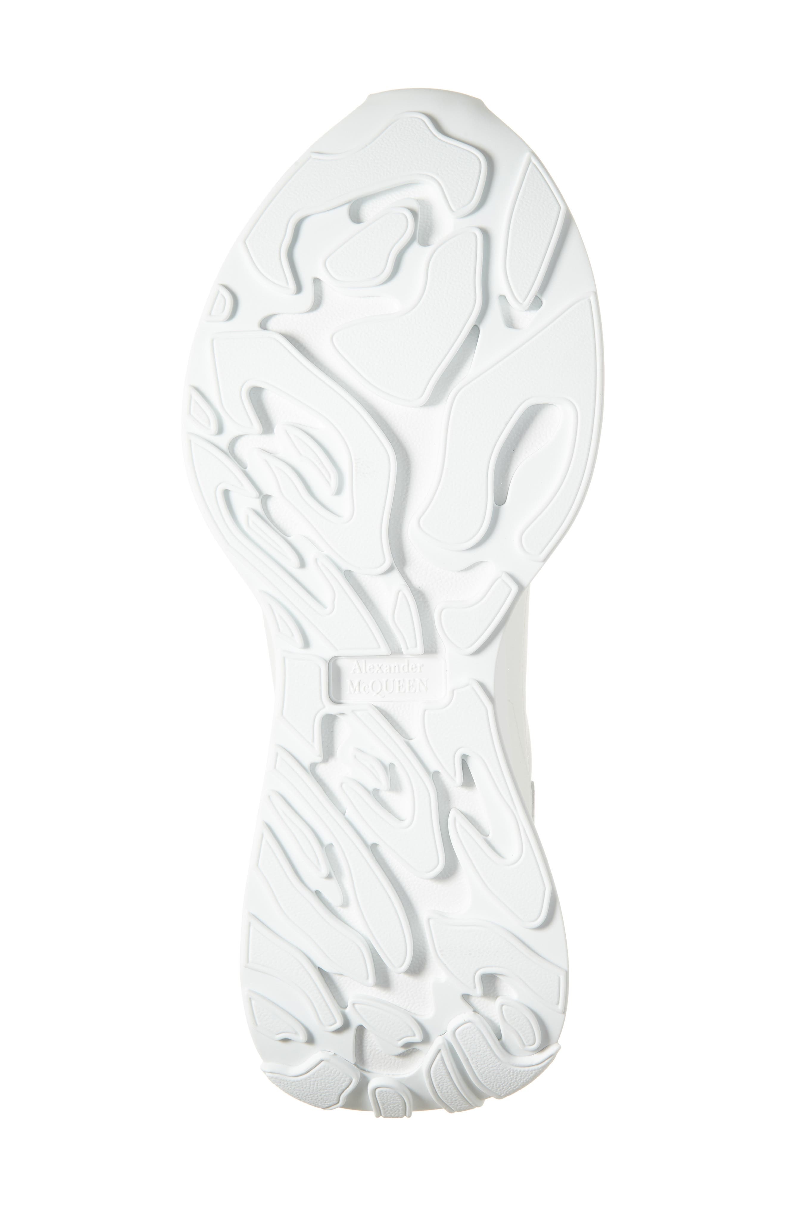 McQueen Sprint Runner Sneaker in White/White at Nordstrom - 6