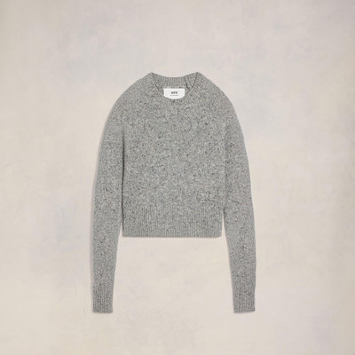 AMI Paris Ami Embroidery Crewneck Sweater outlook