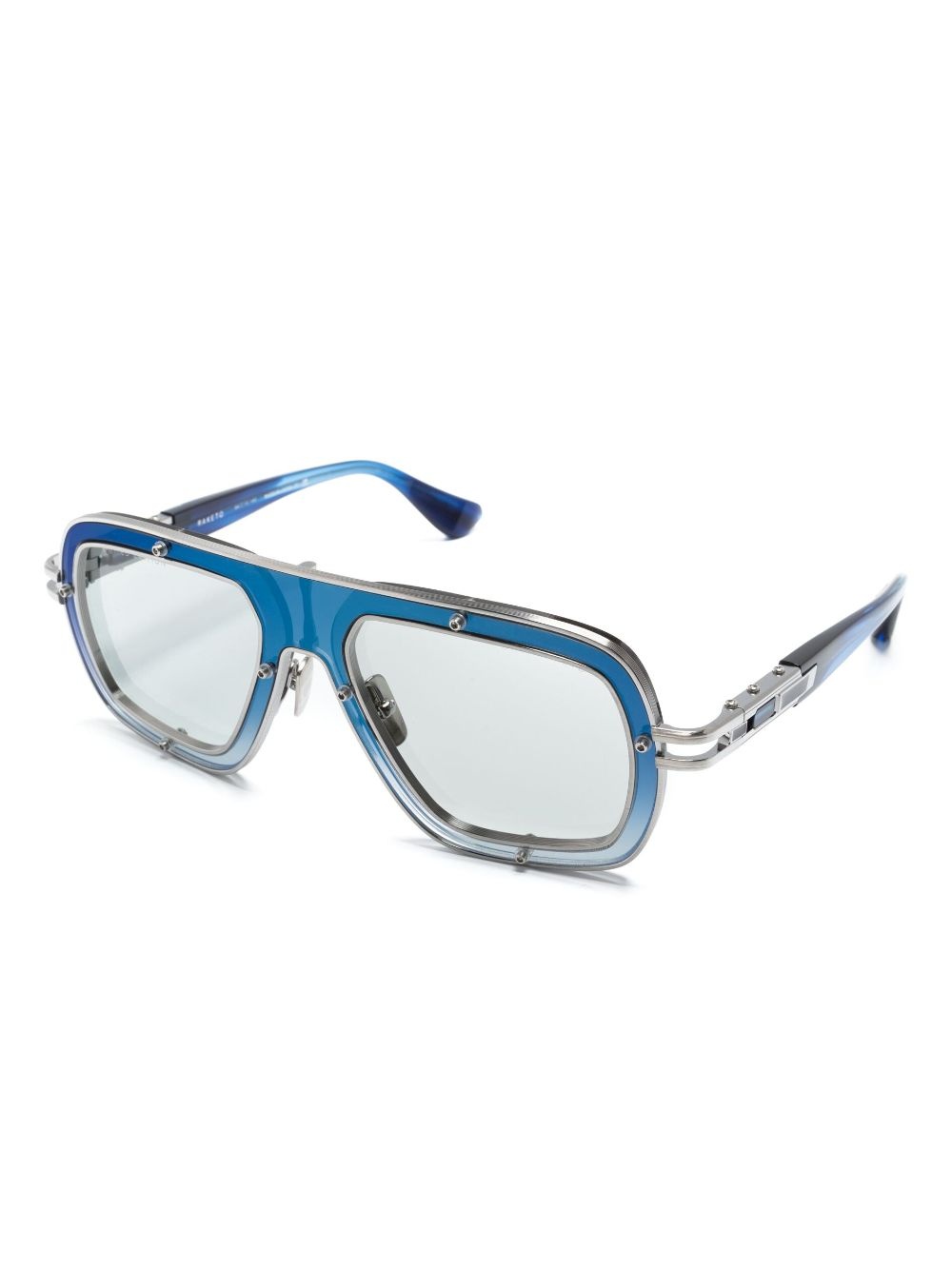 round-frame tinted sunglasses - 2