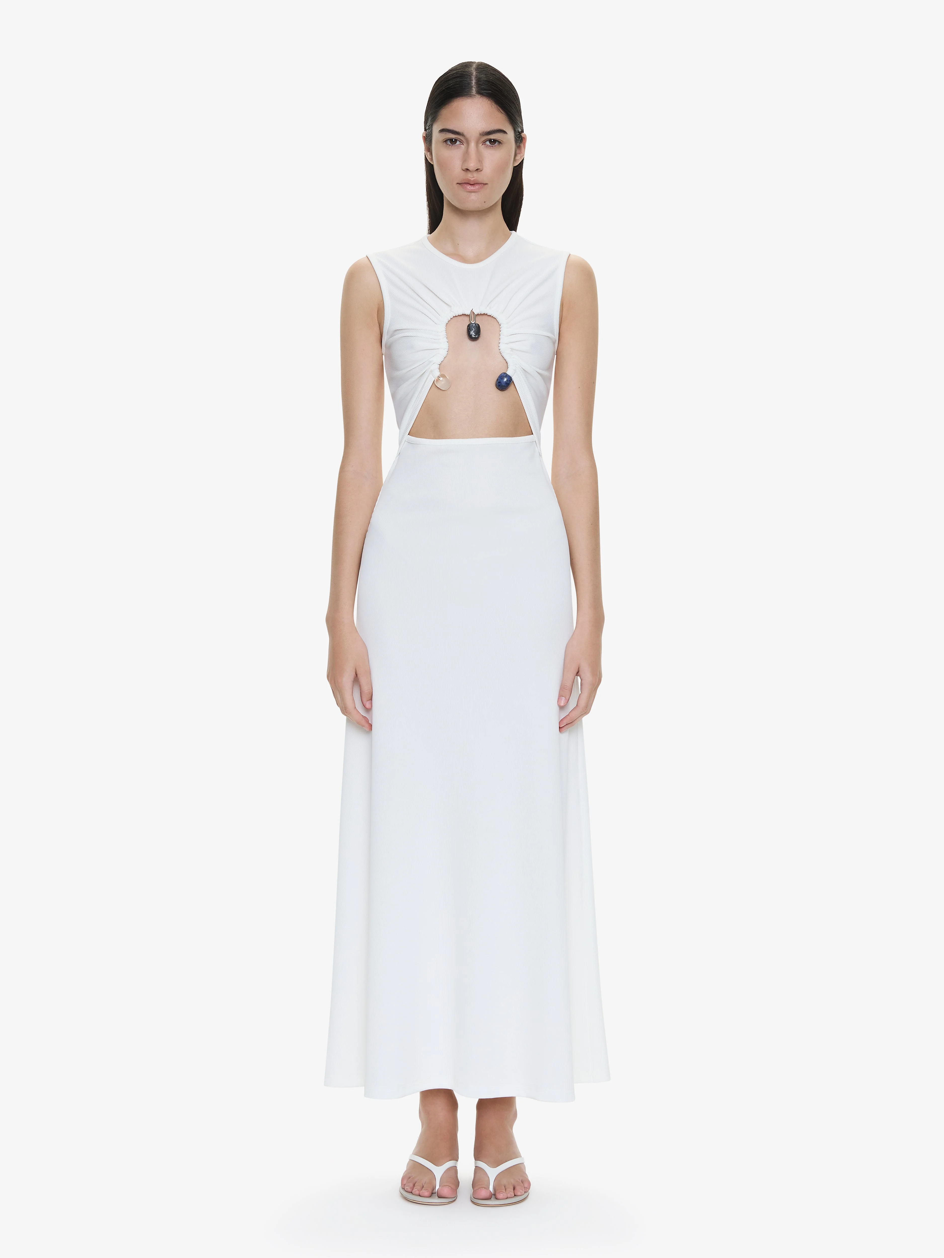 Hiero Crystal Disconnect Tank Dress - 1