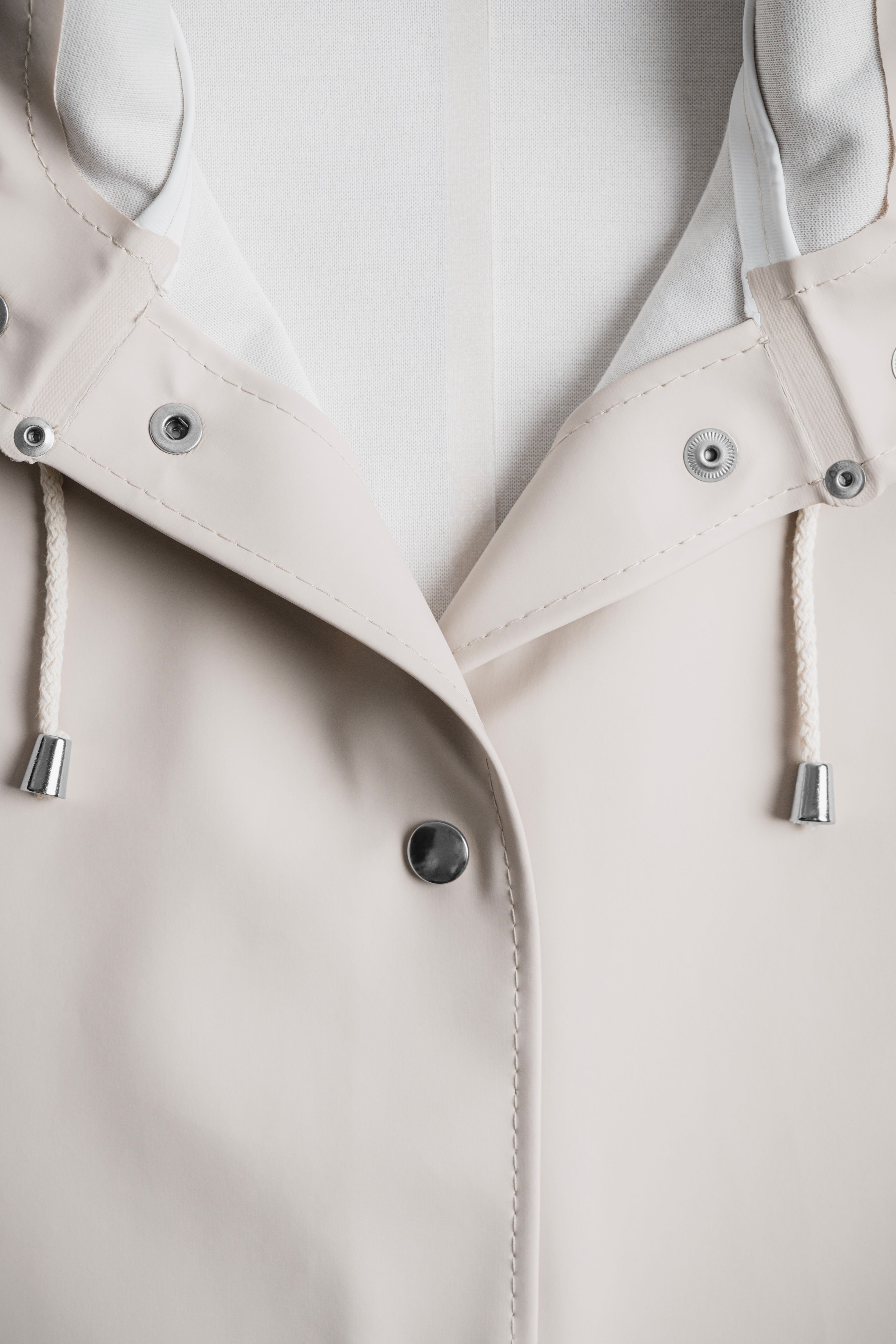 Mosebacke Long Raincoat Light Sand - 9