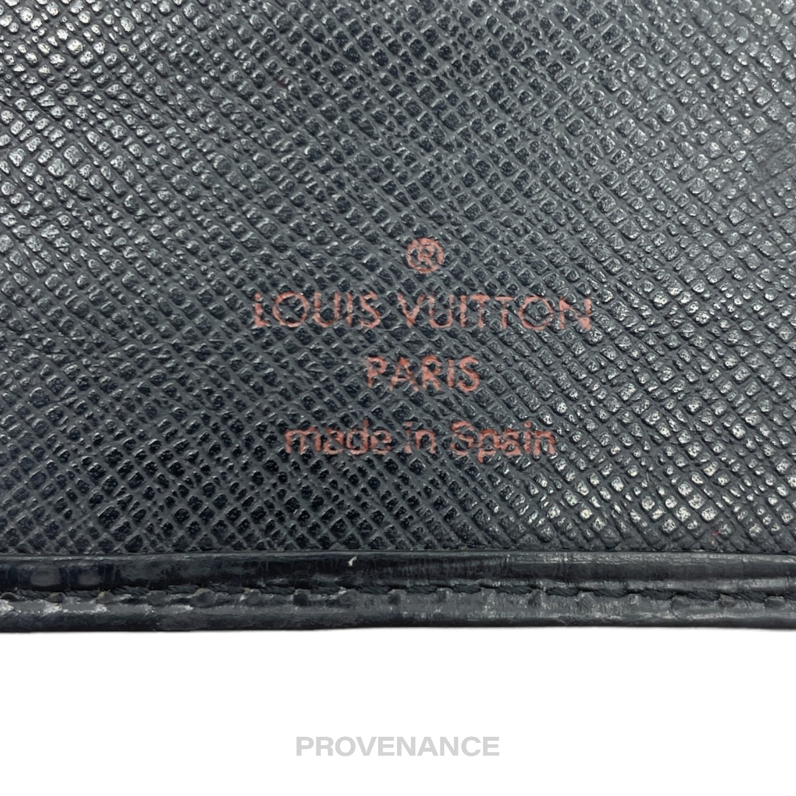 Louis Vuitton Long Wallet - Black Epi - 8