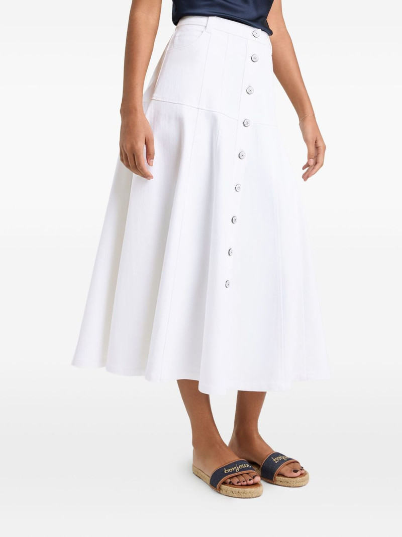 button-front pleated skirt 3