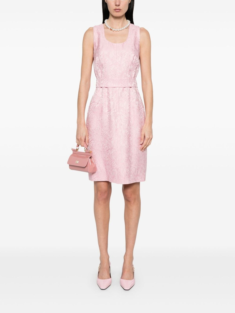 Etro paisley-embroidery midi dress outlook