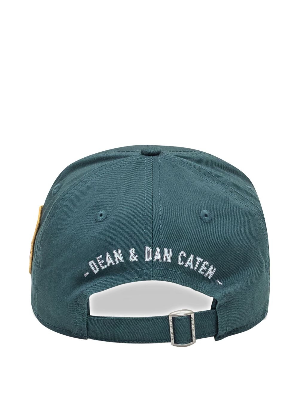 logo-print distressed baseball cap - 3
