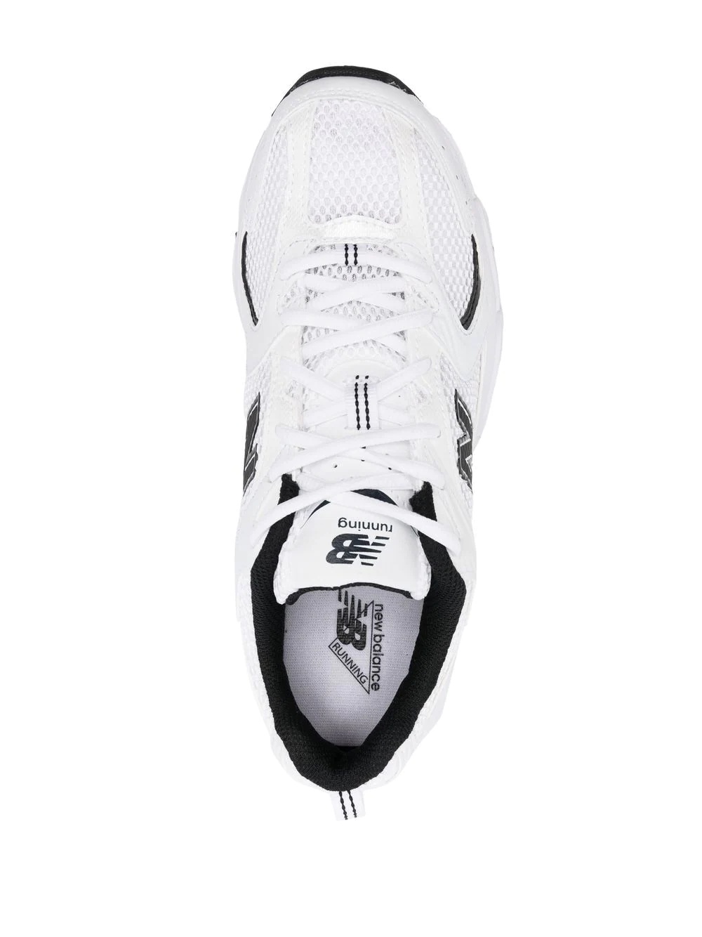 logo-patch low-top sneakers - 4