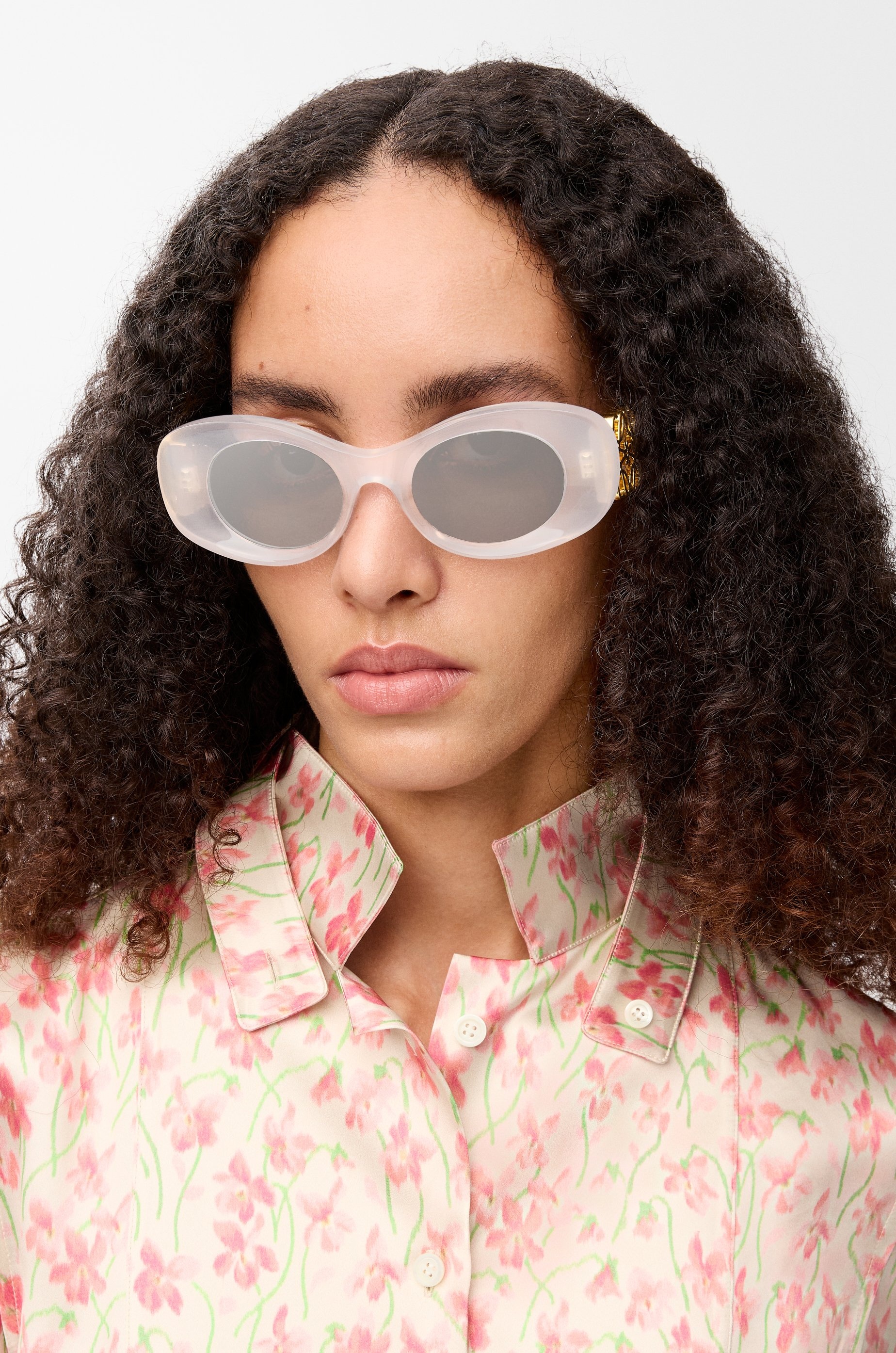 Beveled Oval Maxi Anagram sunglasses - 2