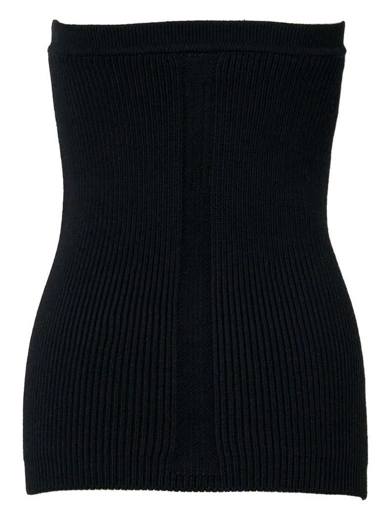 Rick Owens knitted tube top outlook