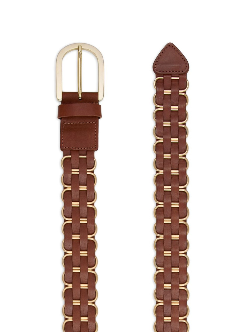 ba&sh Beck woven-design belt outlook