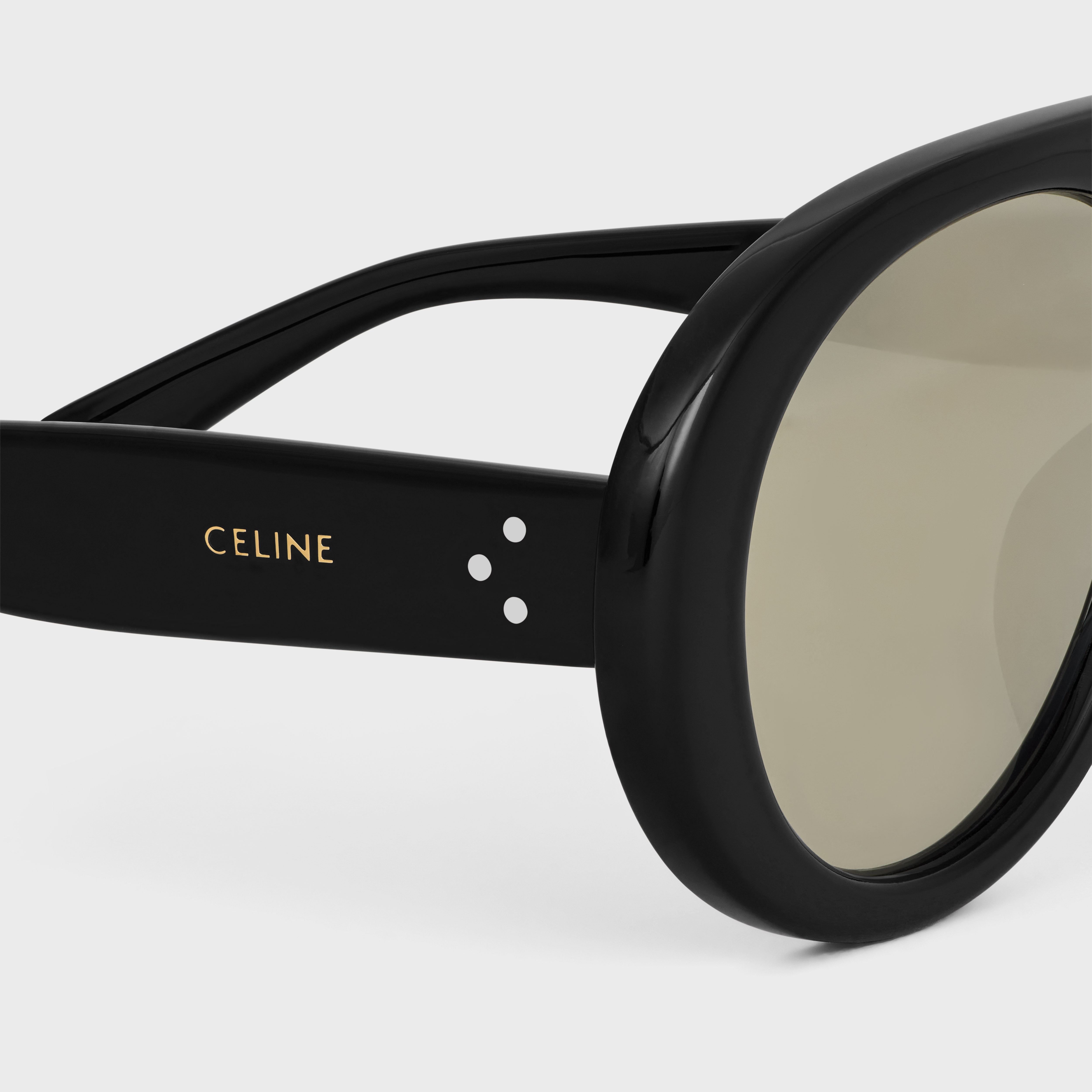 Aviator S300 Sunglasses in Acetate with Mirror Lenses - 2