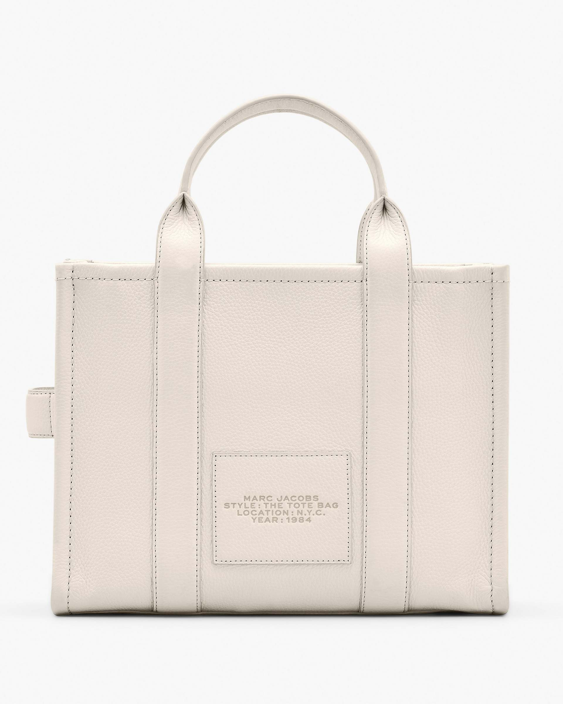 THE LEATHER MEDIUM TOTE BAG - 3