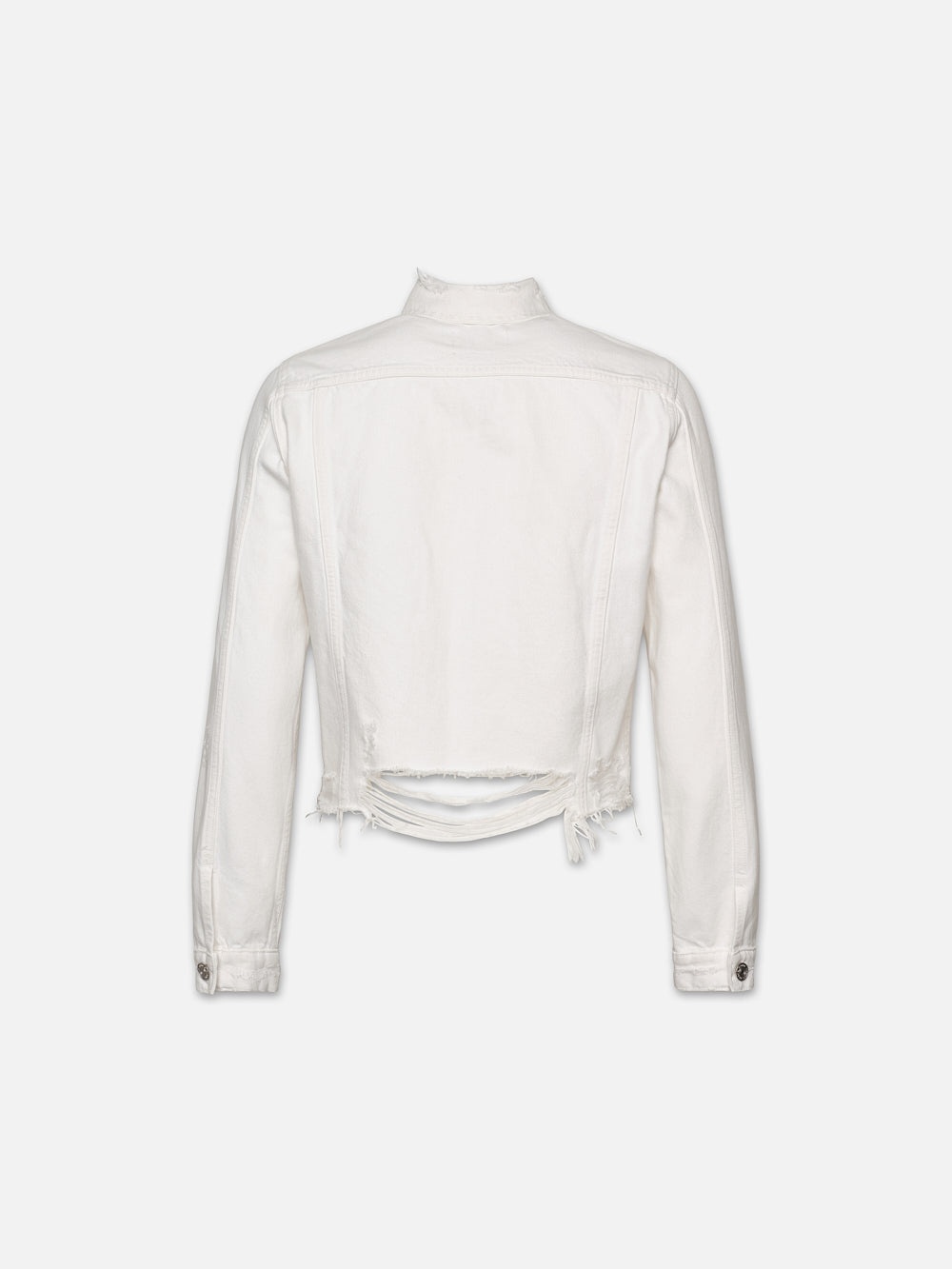 Le Vintage Jacket in White Rips - 3