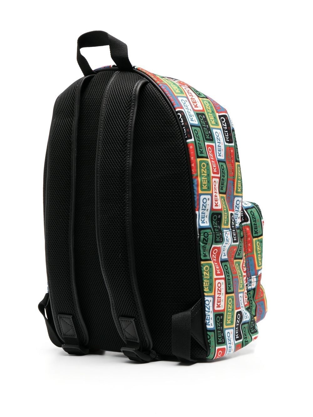 Labels logo-print backpack - 3