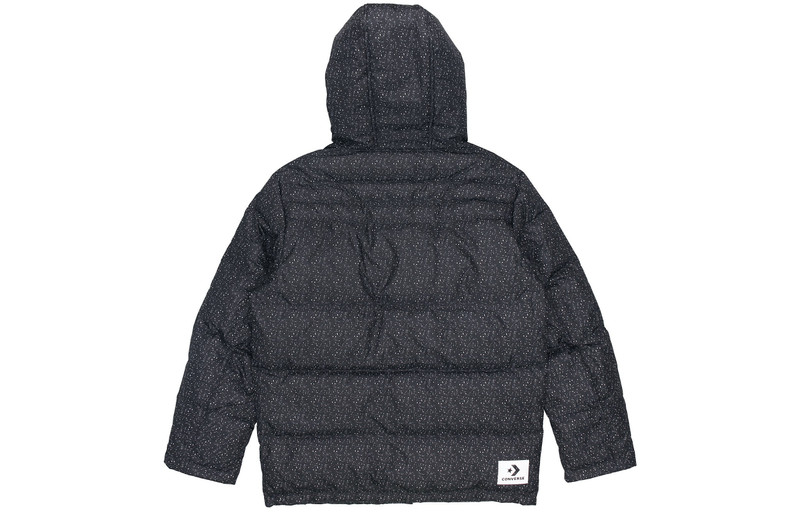 Converse Converse Down Fill Puffer AOP Jacket 'Black' 10019322-A02 outlook