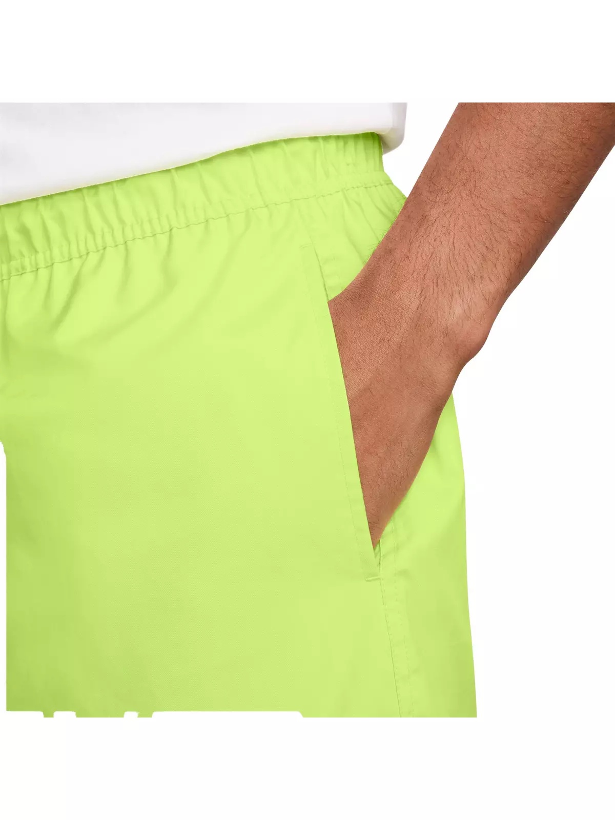 Men's Club Woven Flow Shorts-Yellow - 4