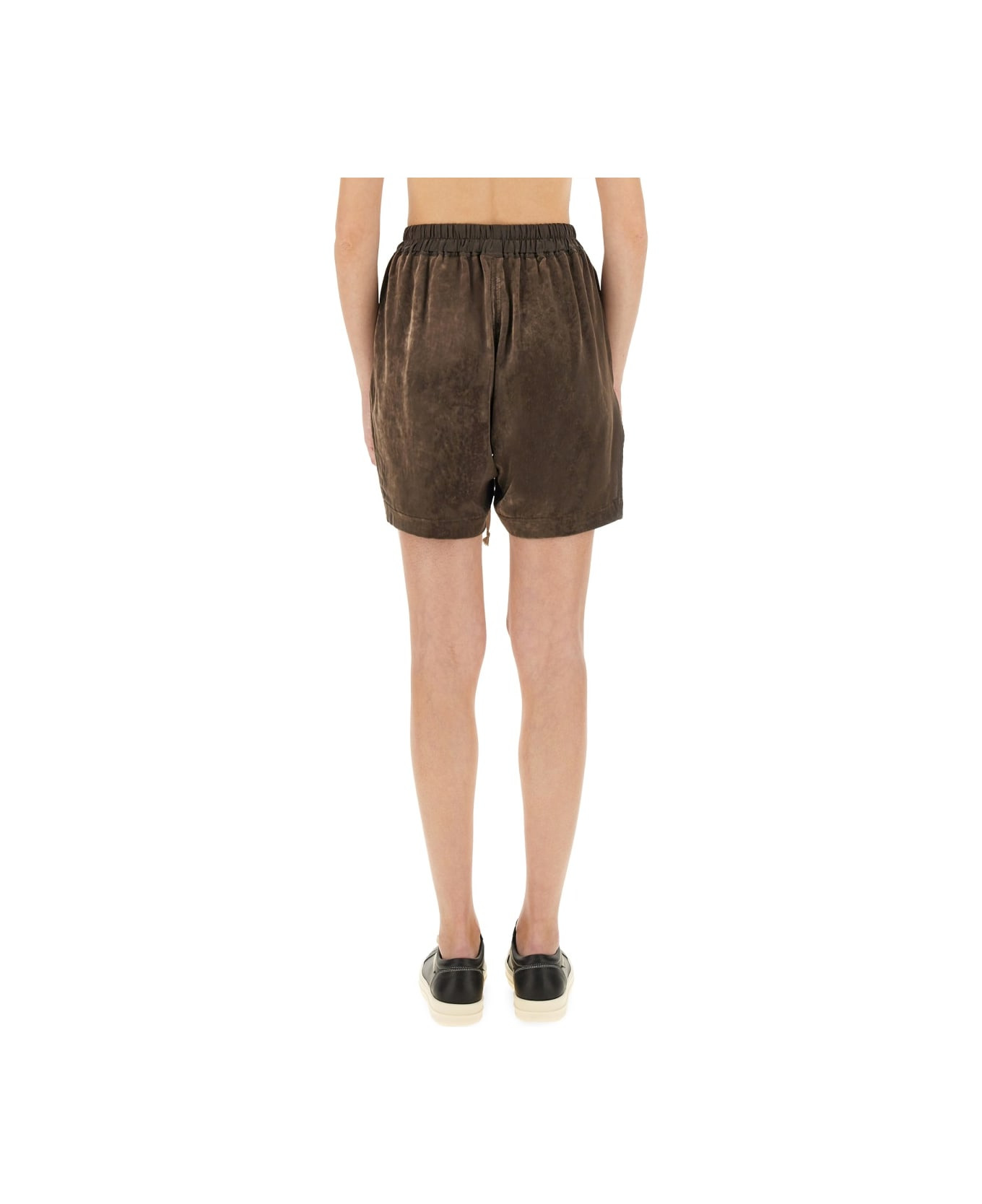 Viscose And Cupro Shorts - 4