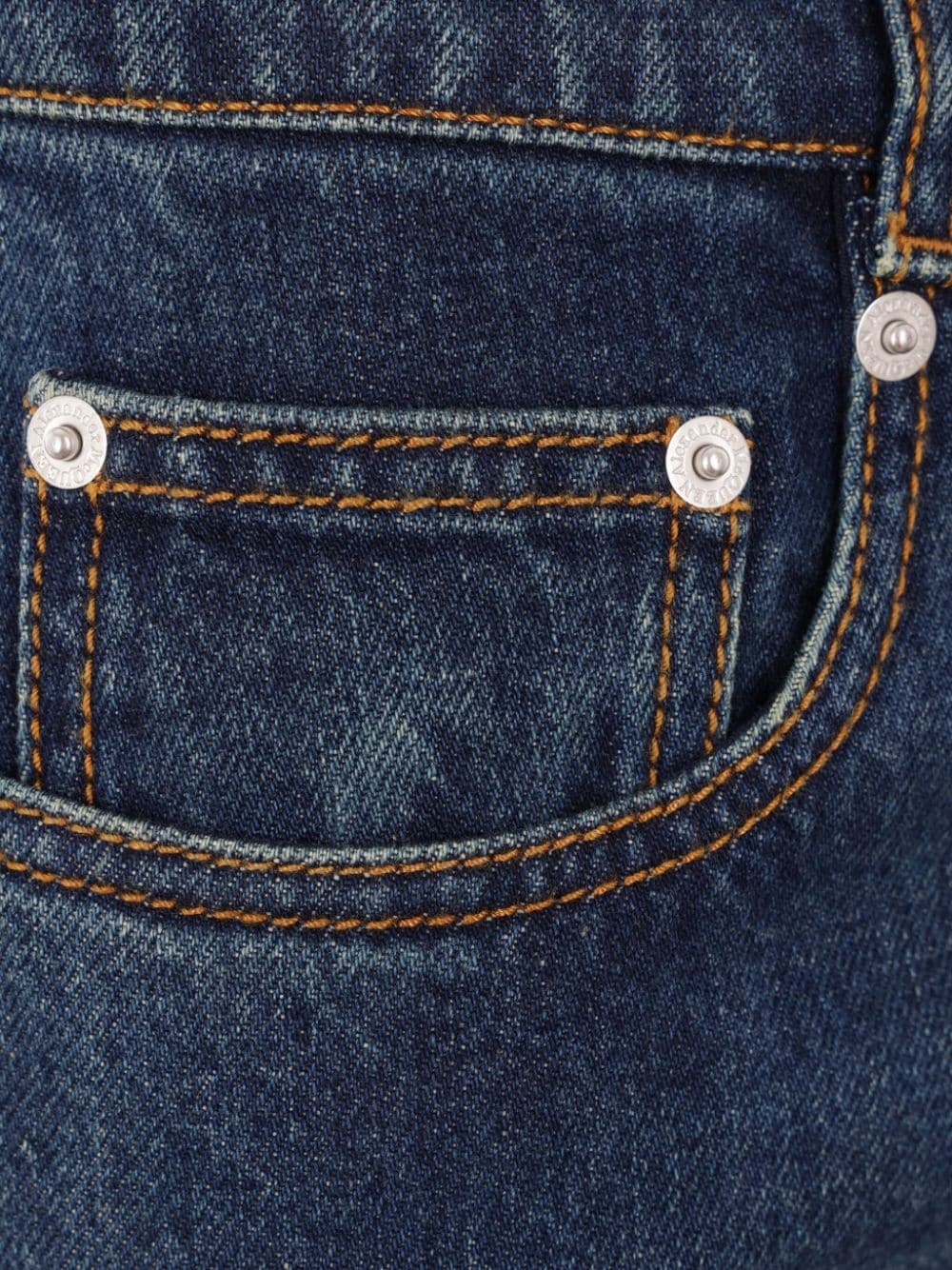 straigh-leg mid-rise jeans - 3