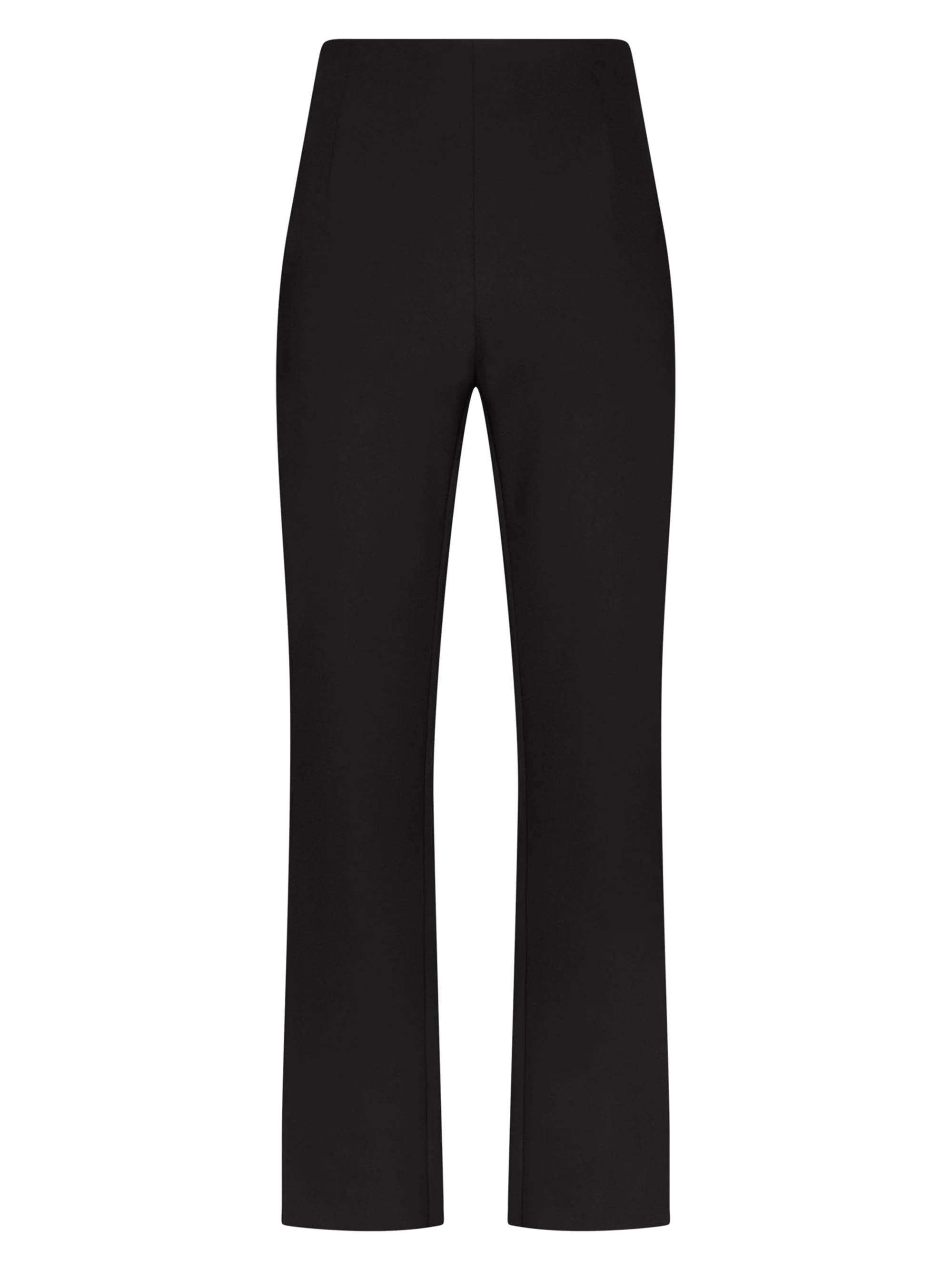 Women's Scuba Straight-Leg Pants - Black - 1