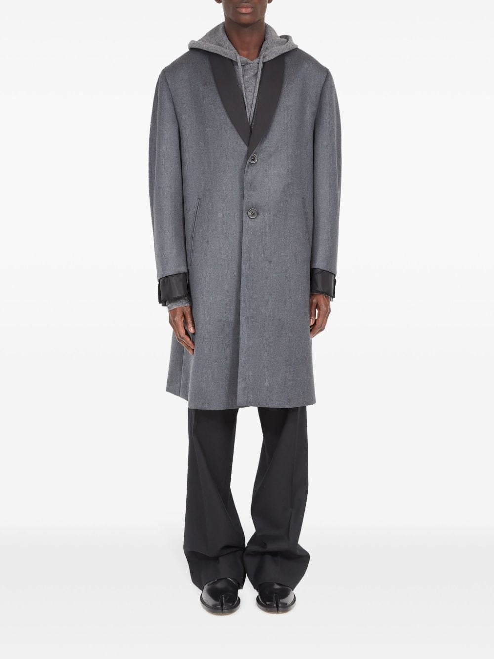 cavalry layered twill coat - 2
