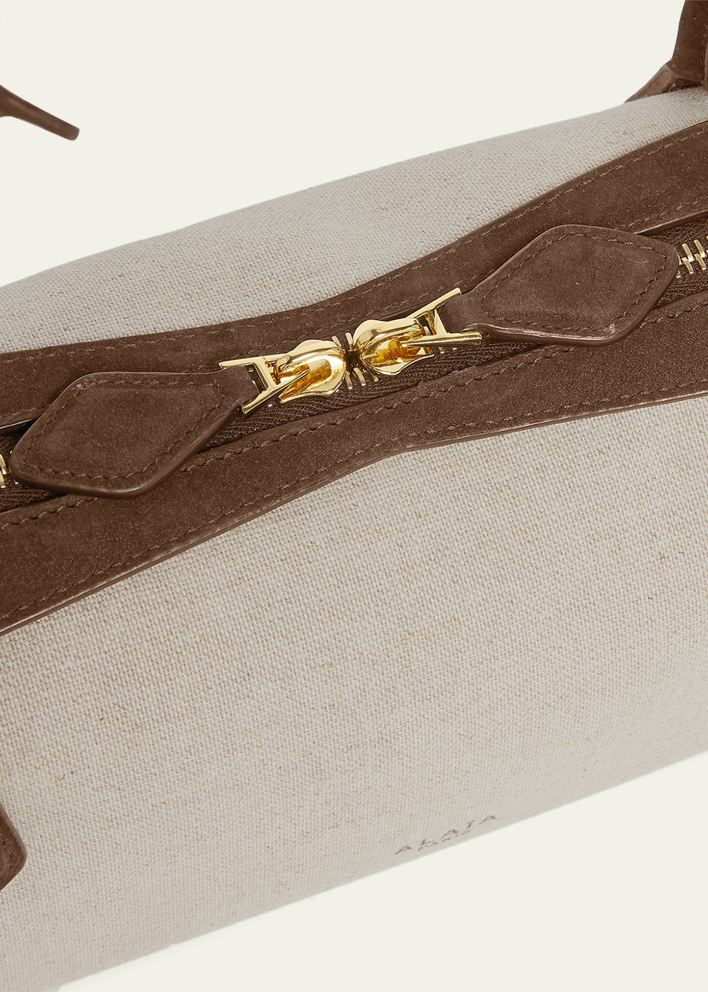 Le Teckel Medium Shoulder Bag in Canvas and Leather - 5