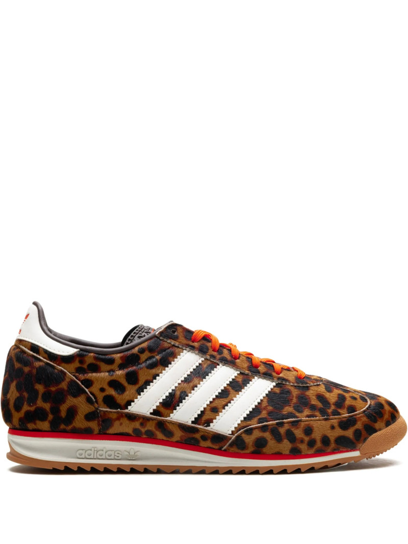 Adidas SL 72 OG "Dark Brown/Off White/Semi Impact Orange" Sneakers - 1