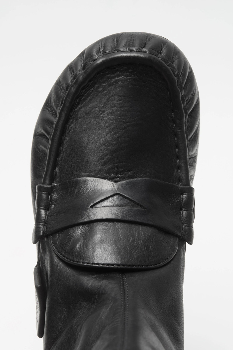 Leather ankle boot - Black 3