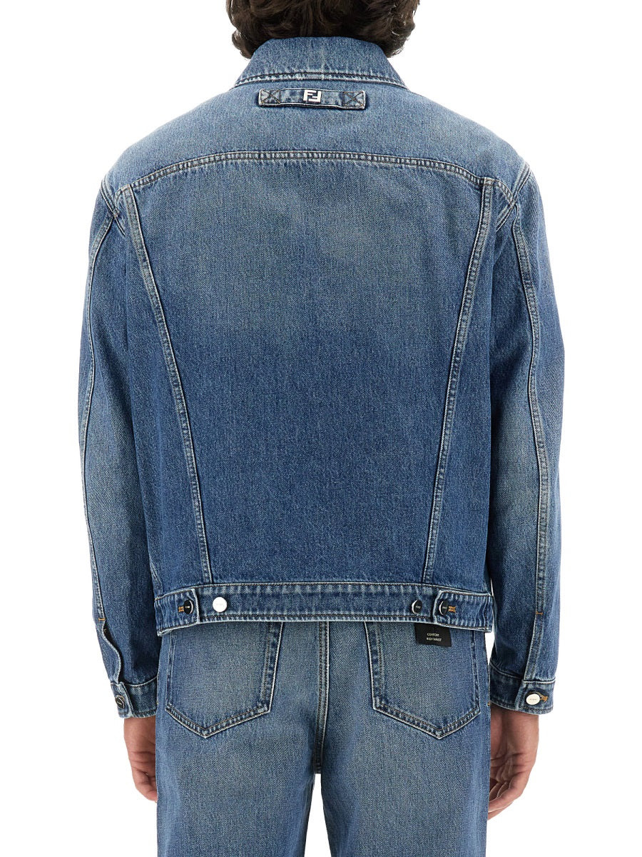 Fendi Men Denim Jacket - 2