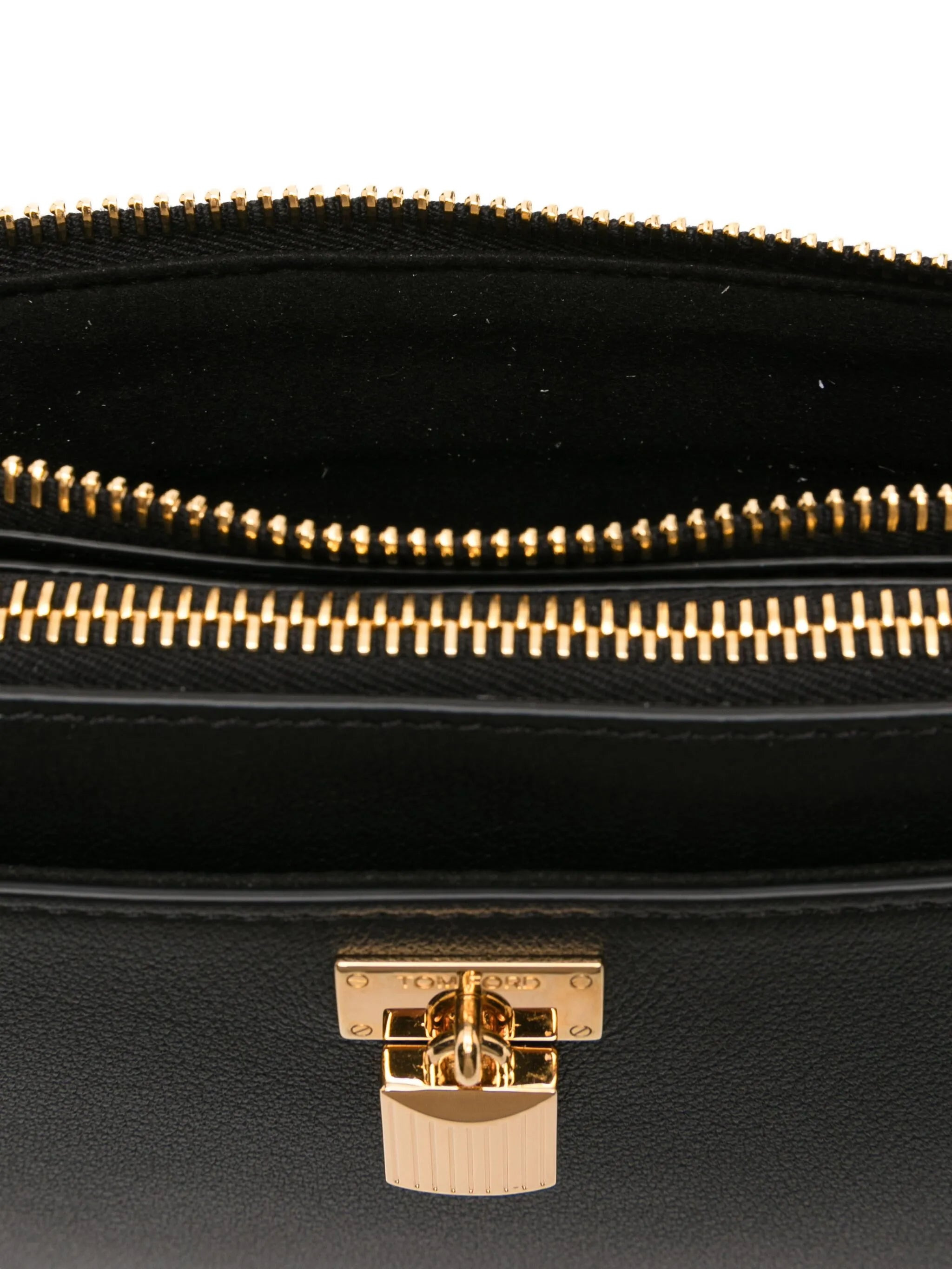 Tom Ford Mini Padlock Leather Cross Body Bag - 5