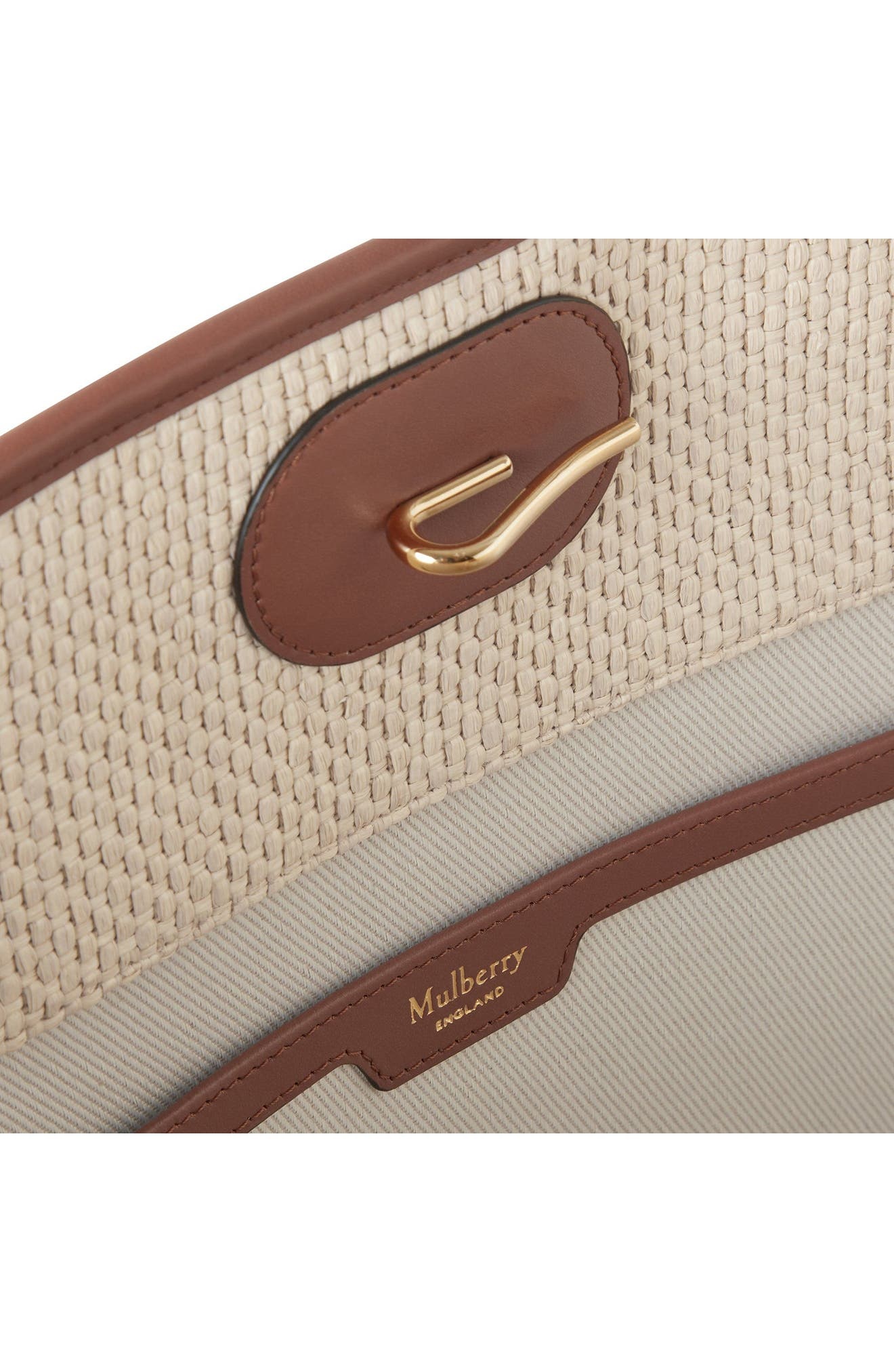 Mulberry Raffia Basket Tote in Oak at Nordstrom - 6