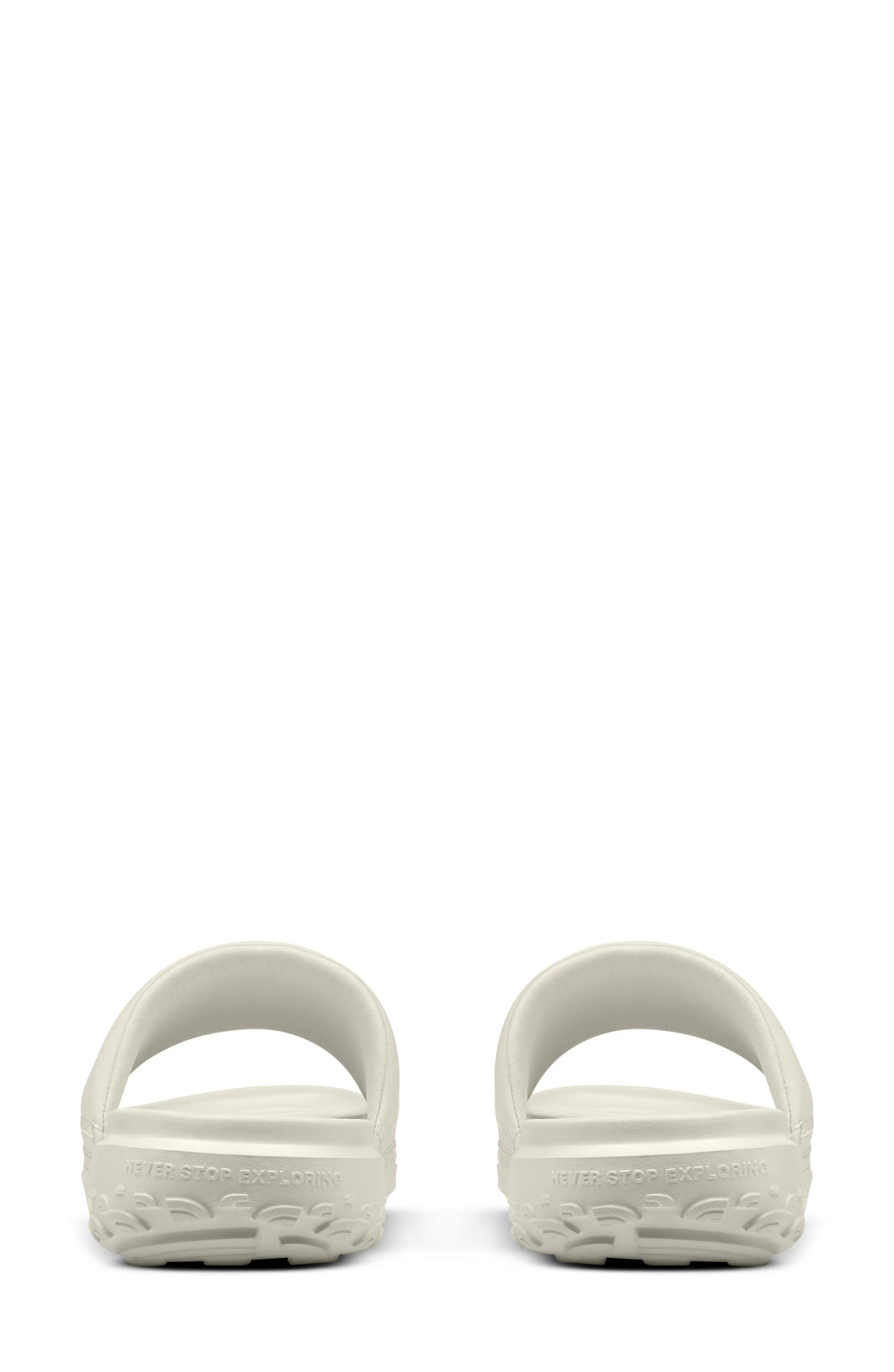 Never Stop Cush Slide Sandal in White Dune/White Dune - 4