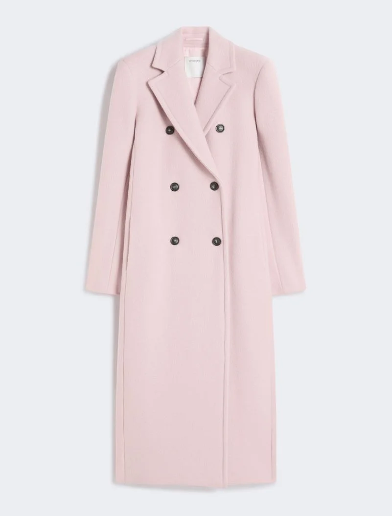 Double-breasted coat - ANTIQUE ROSE - 1