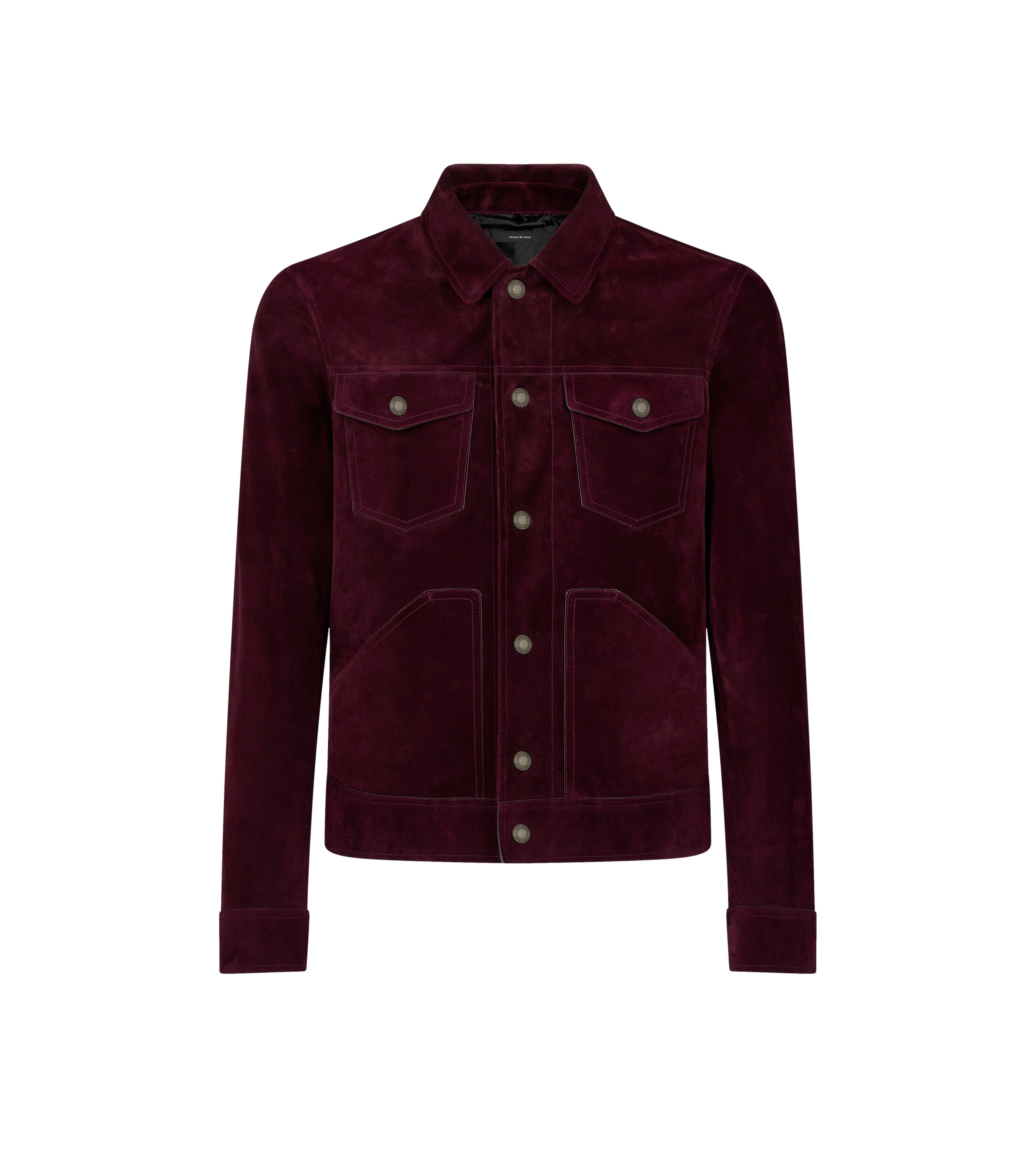 CASHMERE SUEDE WESTERN JACKET - 1
