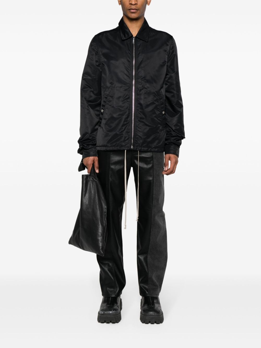 zip-up shirt jackert - 2