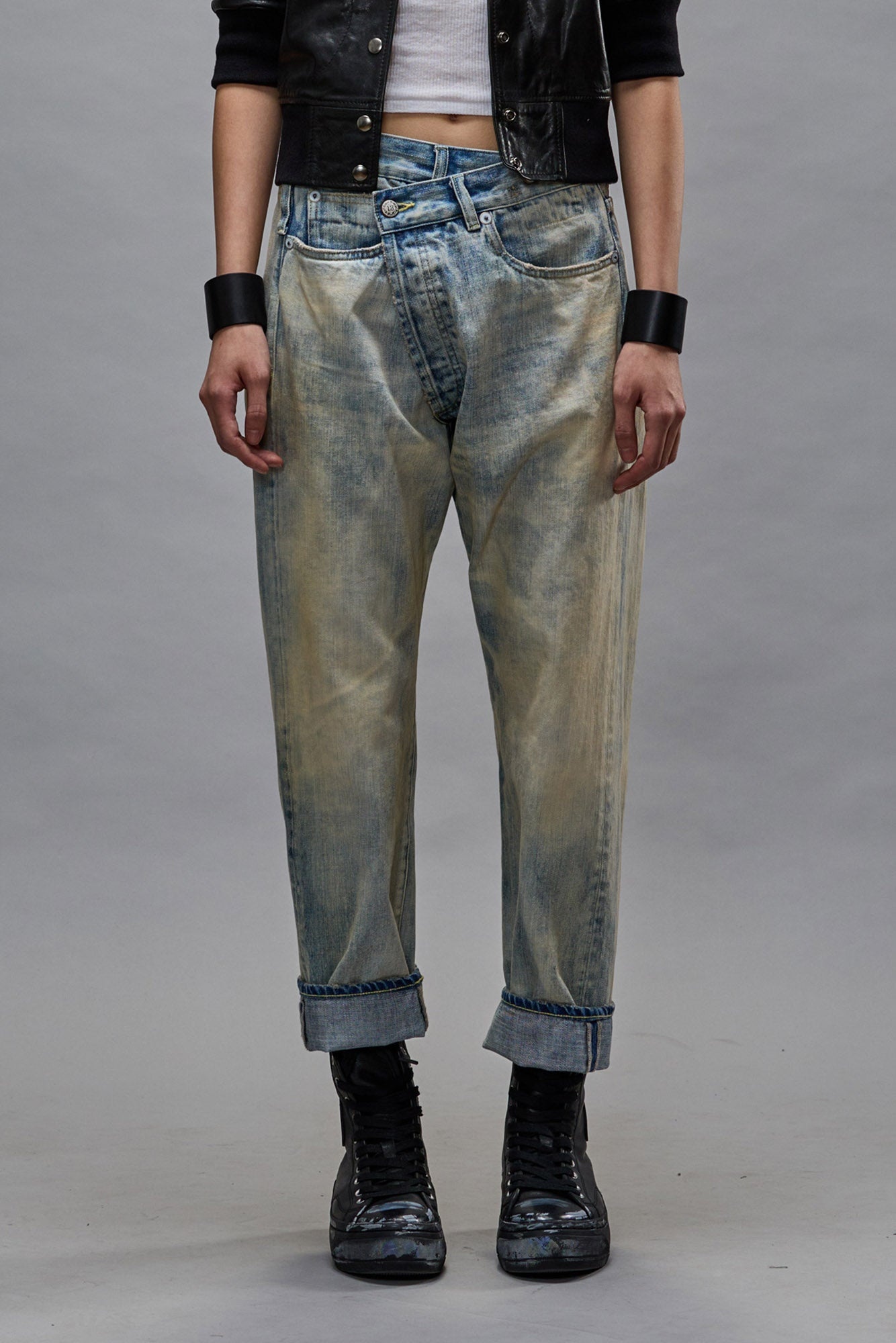 CROSSOVER JEAN - VINTAGE ASH BLUE - 3