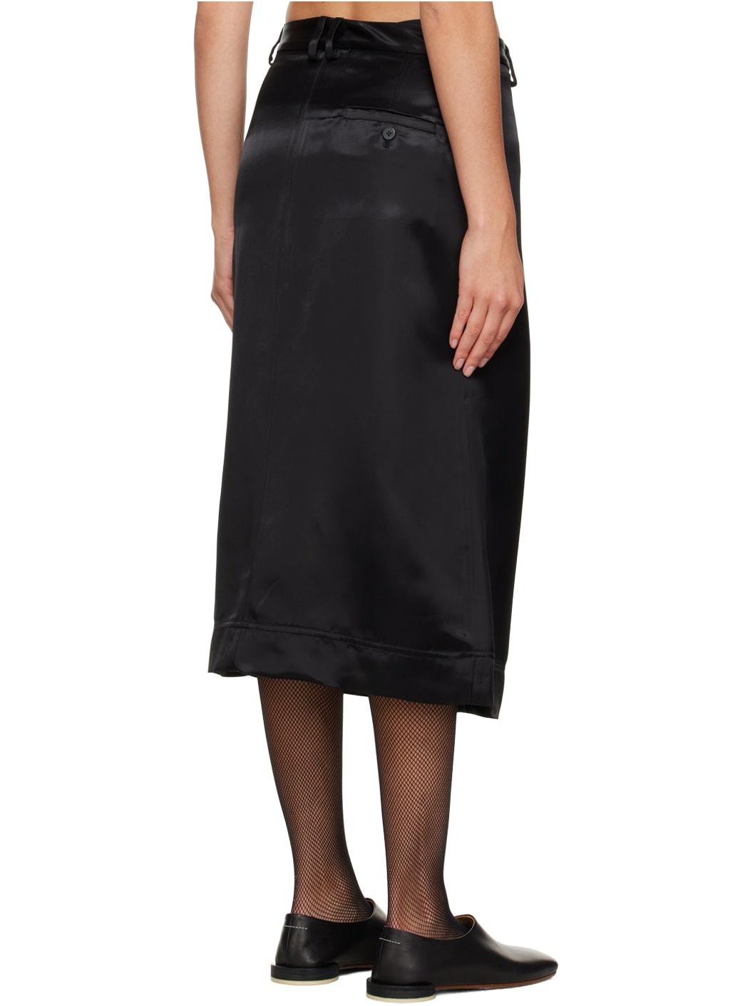 Black Matita Midi Skirt - 3