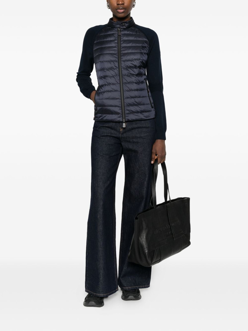 Moncler Grenoble padded zip-up jacket outlook