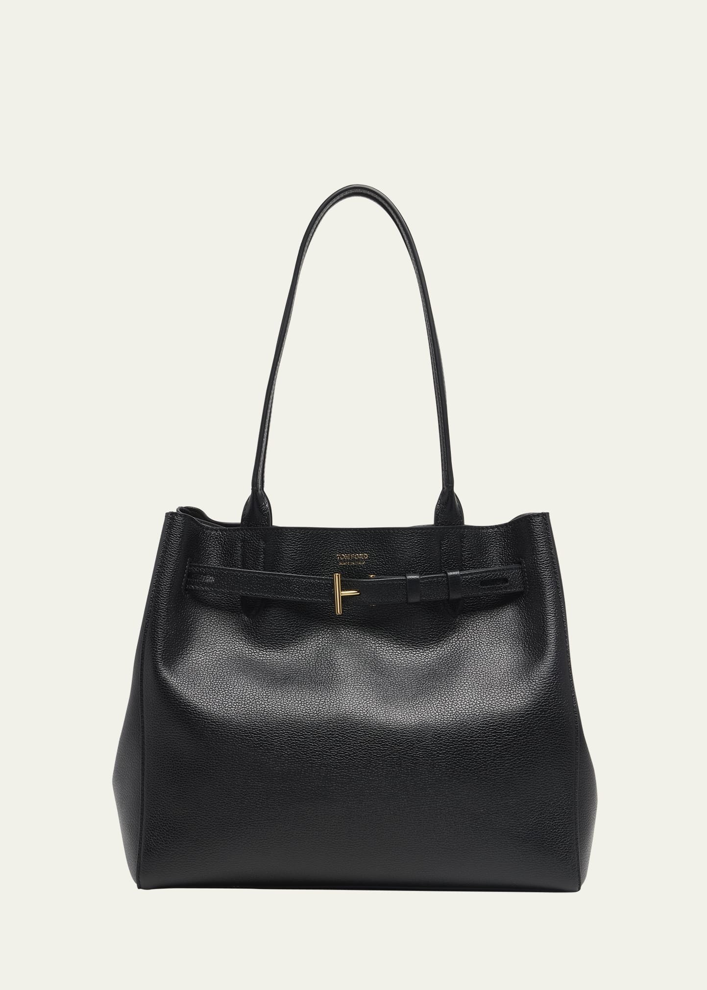 Medium Tote Bag in Grain Leather - 1