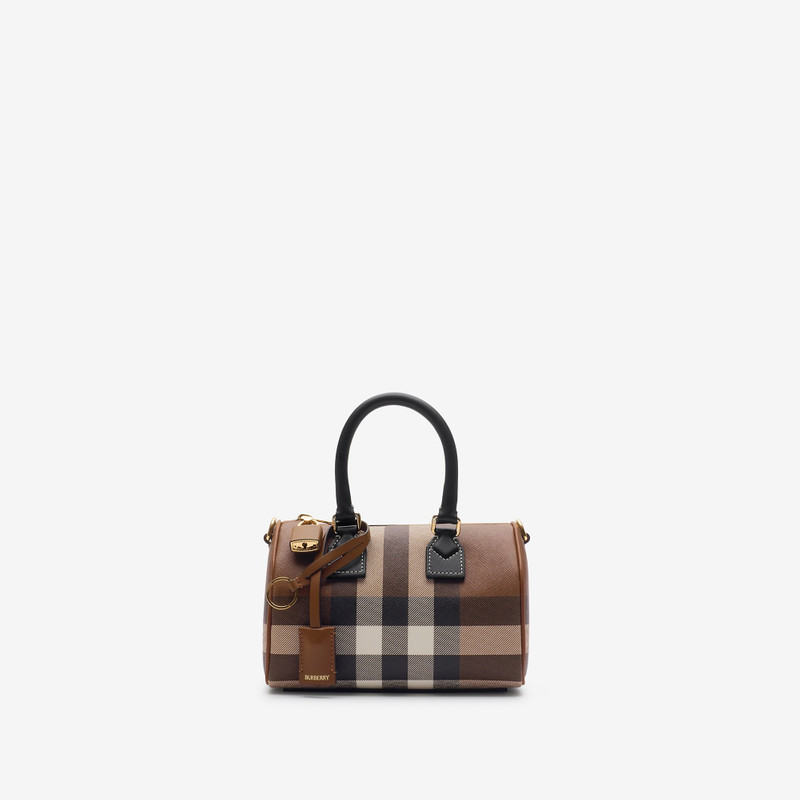 Mini Check Bowling Bag 1