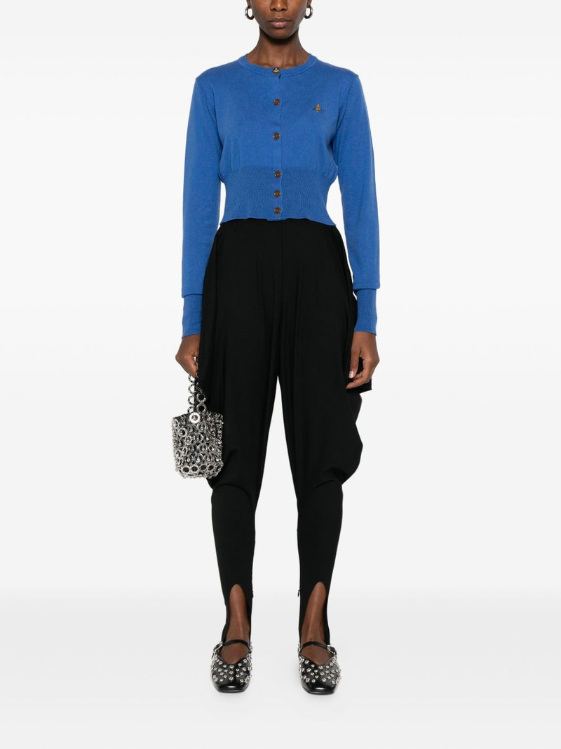 Vivienne Westwood logo-embellished cardigan outlook