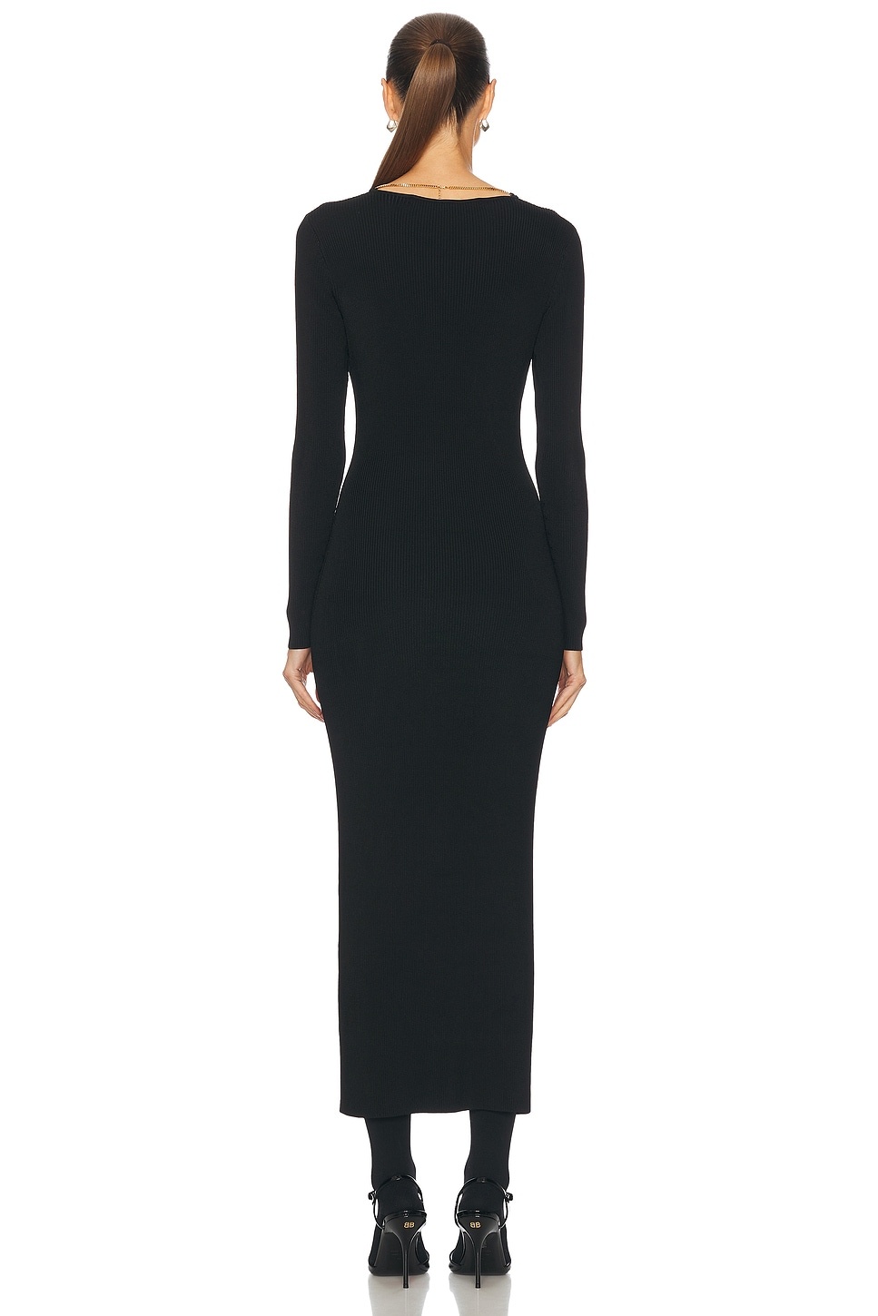 Long Sleeve Maxi Dress - 3
