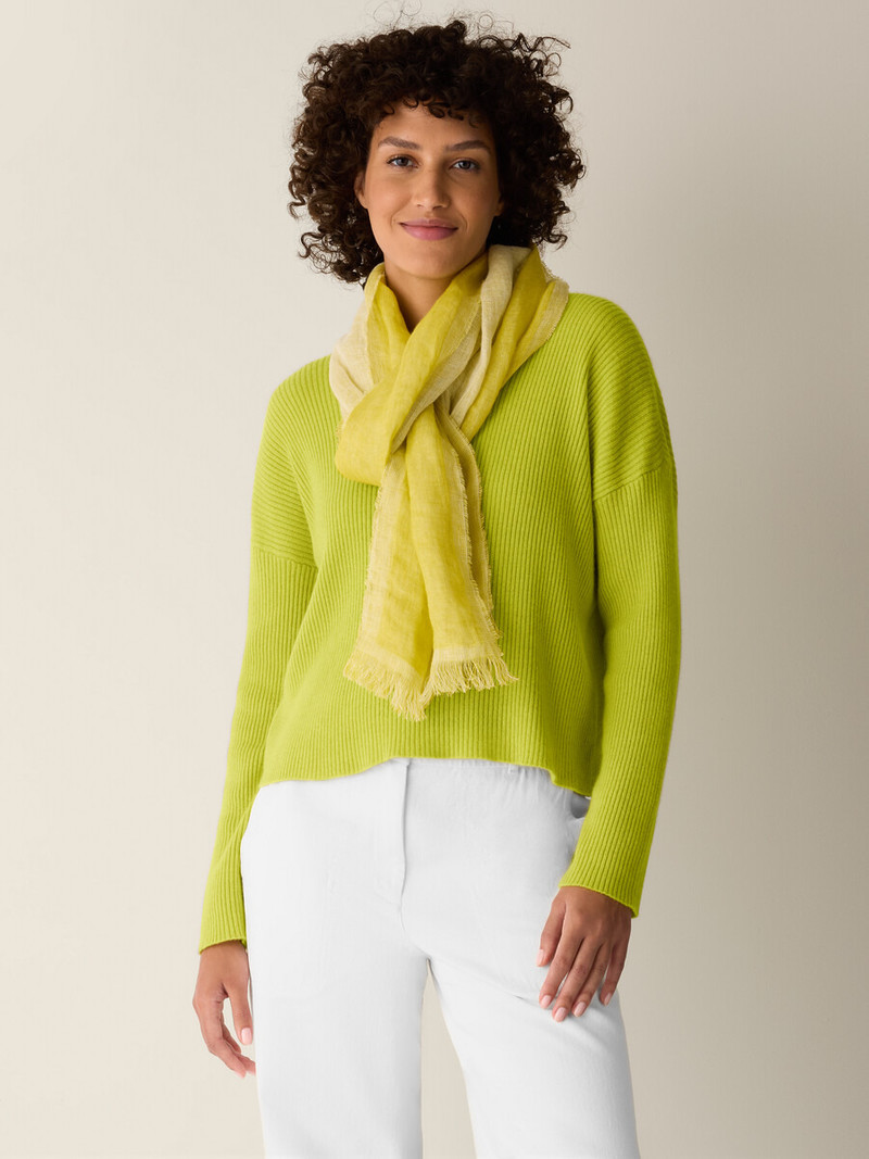 Linen Doubleweave Scarf 3