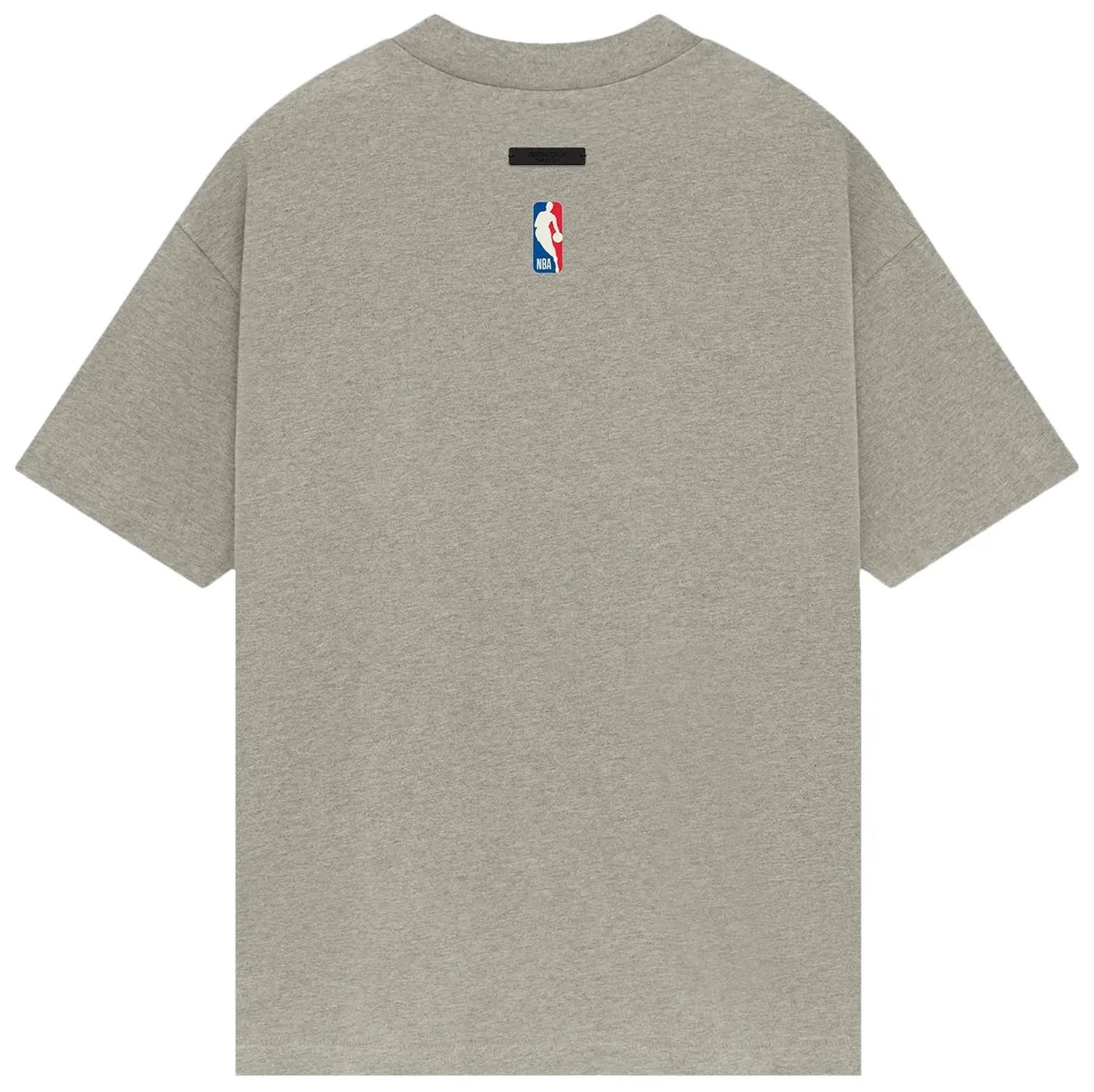 Fear of God Essentials x NBA Los Angeles Lakers T-shirt 'Grey Yellow' 125AL244106F - 2