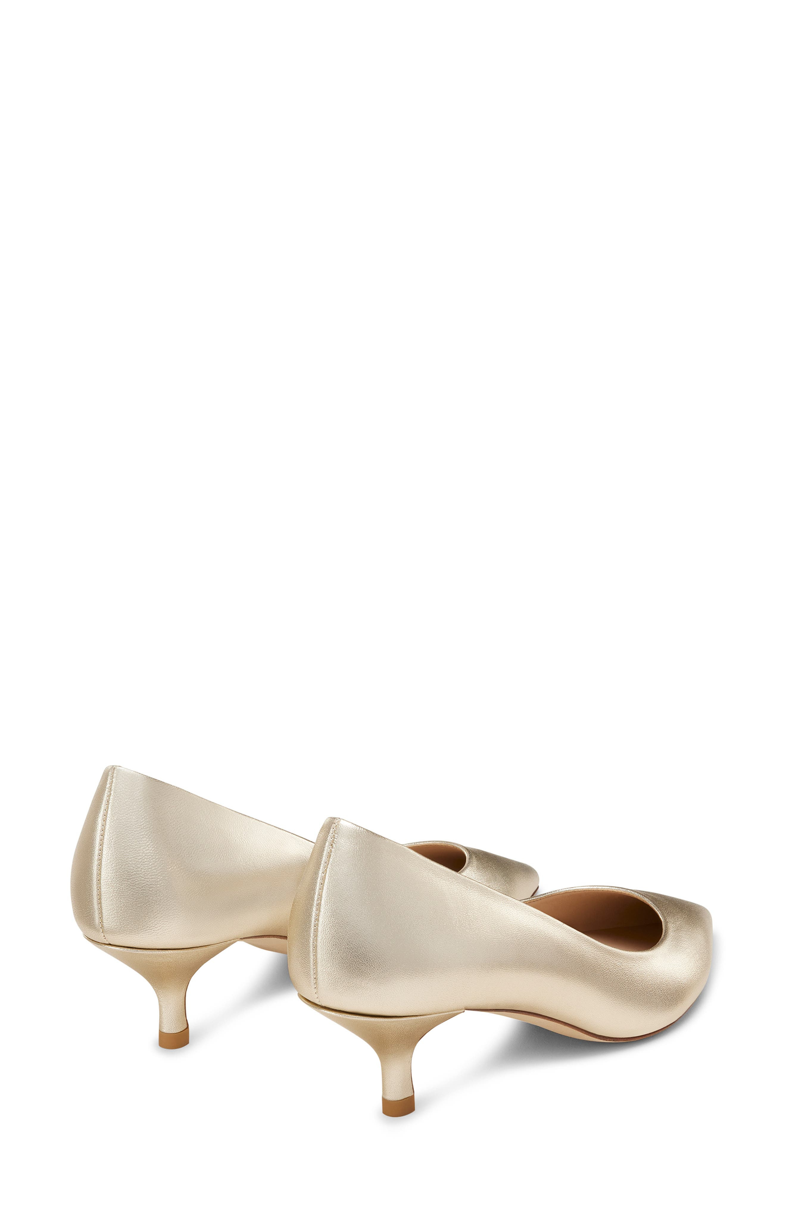 Stuart Weitzman Stuart Power 50 Pump in Light Gold. at Nordstrom - 2