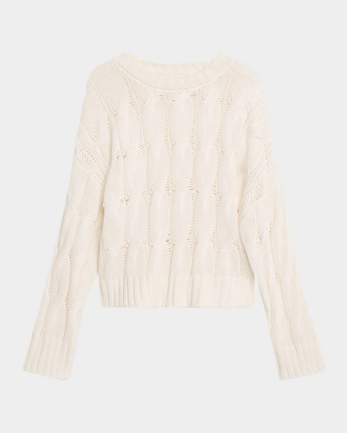 Tristan Cable-Knit Cashmere Sweater - 1