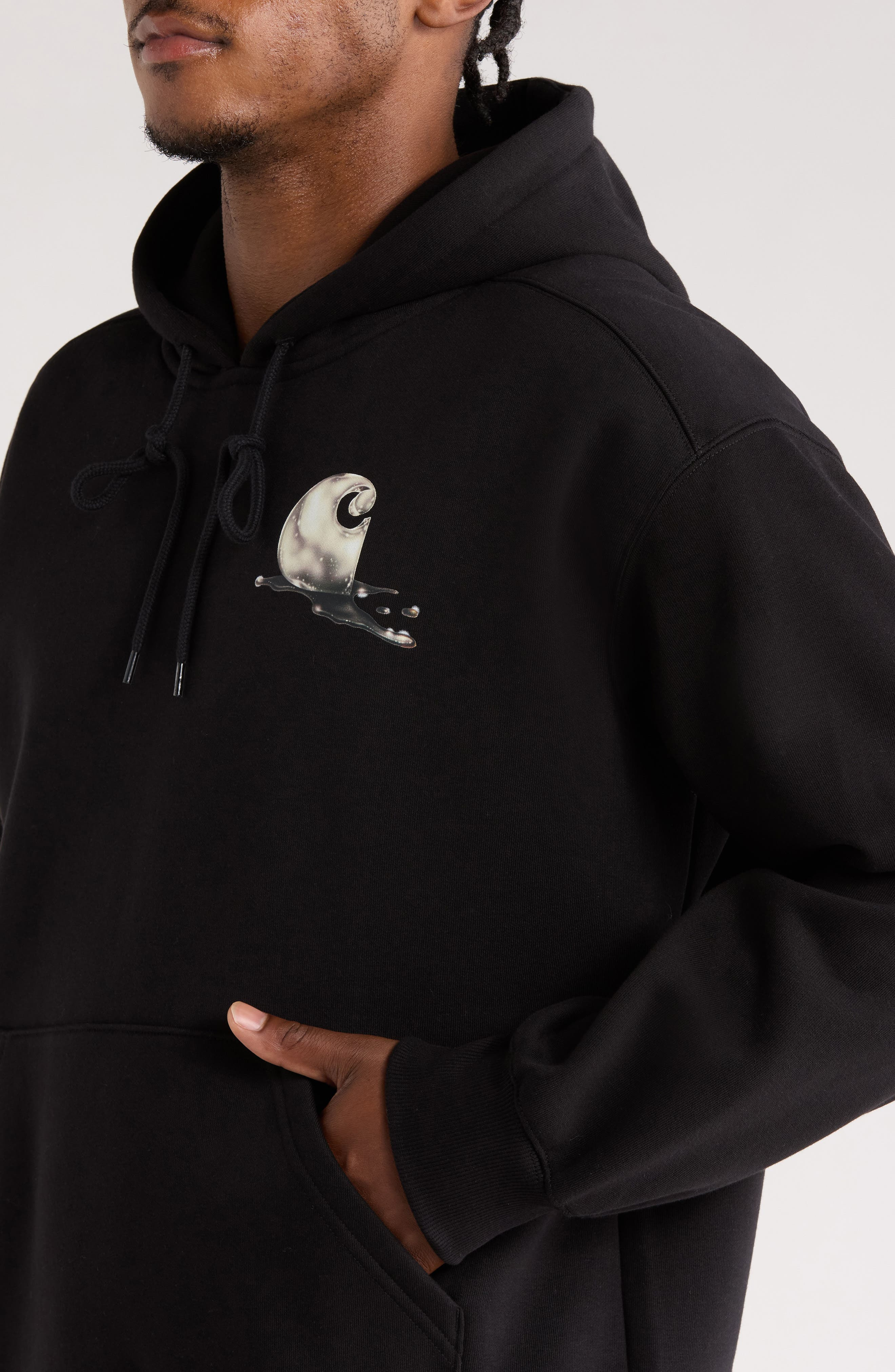 Carhartt Work In Progress x Jake Garcia Graphic Hoodie in Black at Nordstrom - 4