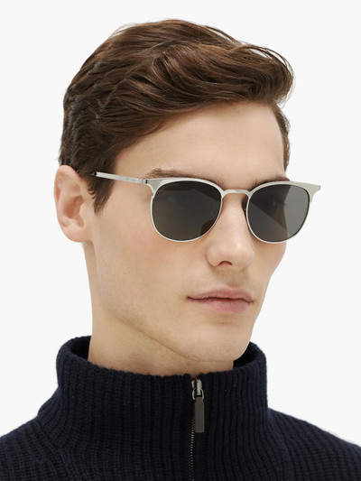 SAINT LAURENT Round metal sunglasses outlook