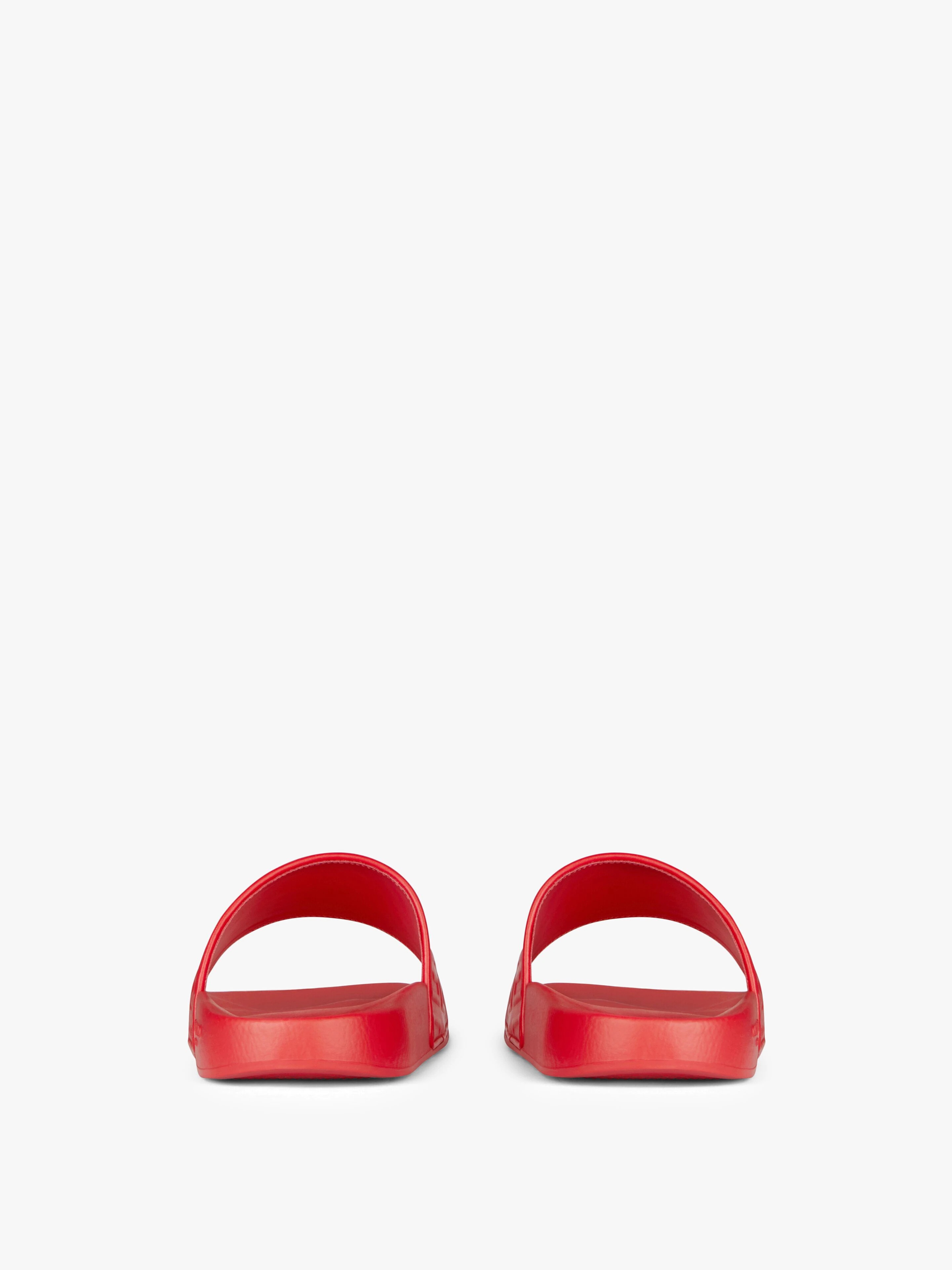 SANDALES PLATES EN CUIR 4G - 7