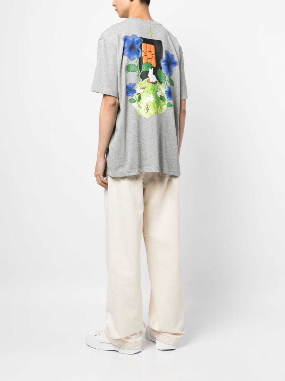 graphic-print organic cotton T-shirt - 2