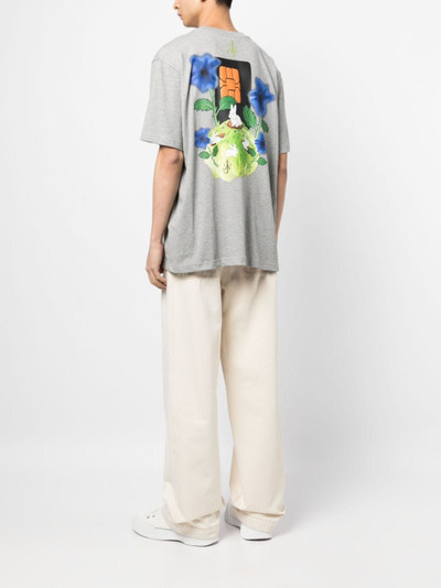 JW Anderson graphic-print organic cotton T-shirt outlook