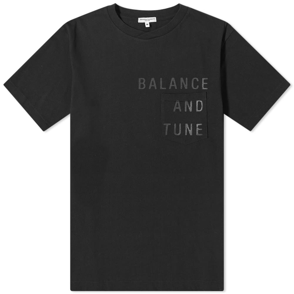 Engineered Garments Balance Printed Cross Crew Tee - 1